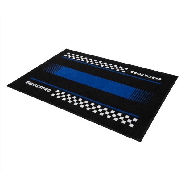 Oxford DOOR MAT PITLANE YAMA BLUE 90 X 60CM